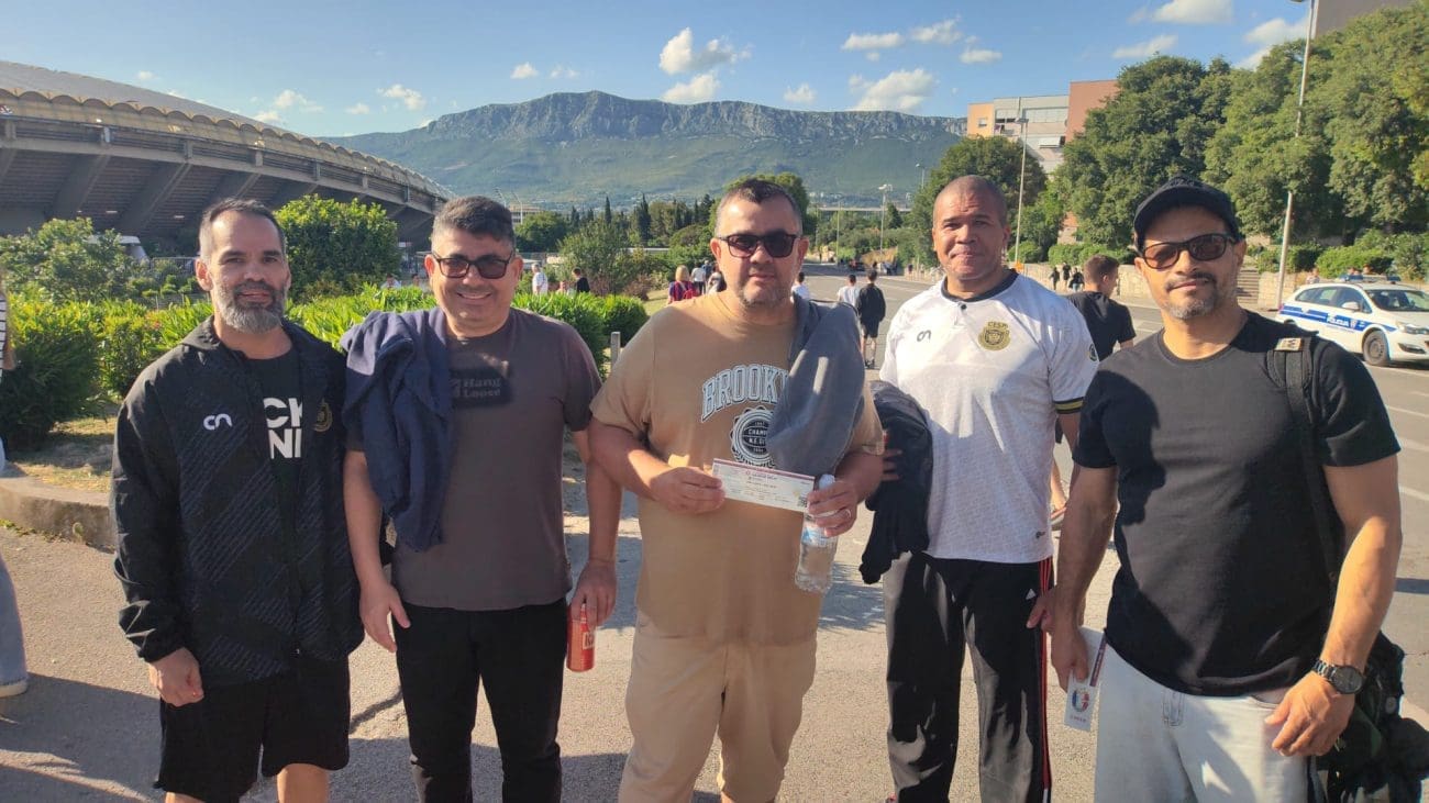 Brazilski veterani stigli na Poljud vidjeti Hajduk i Torcidu