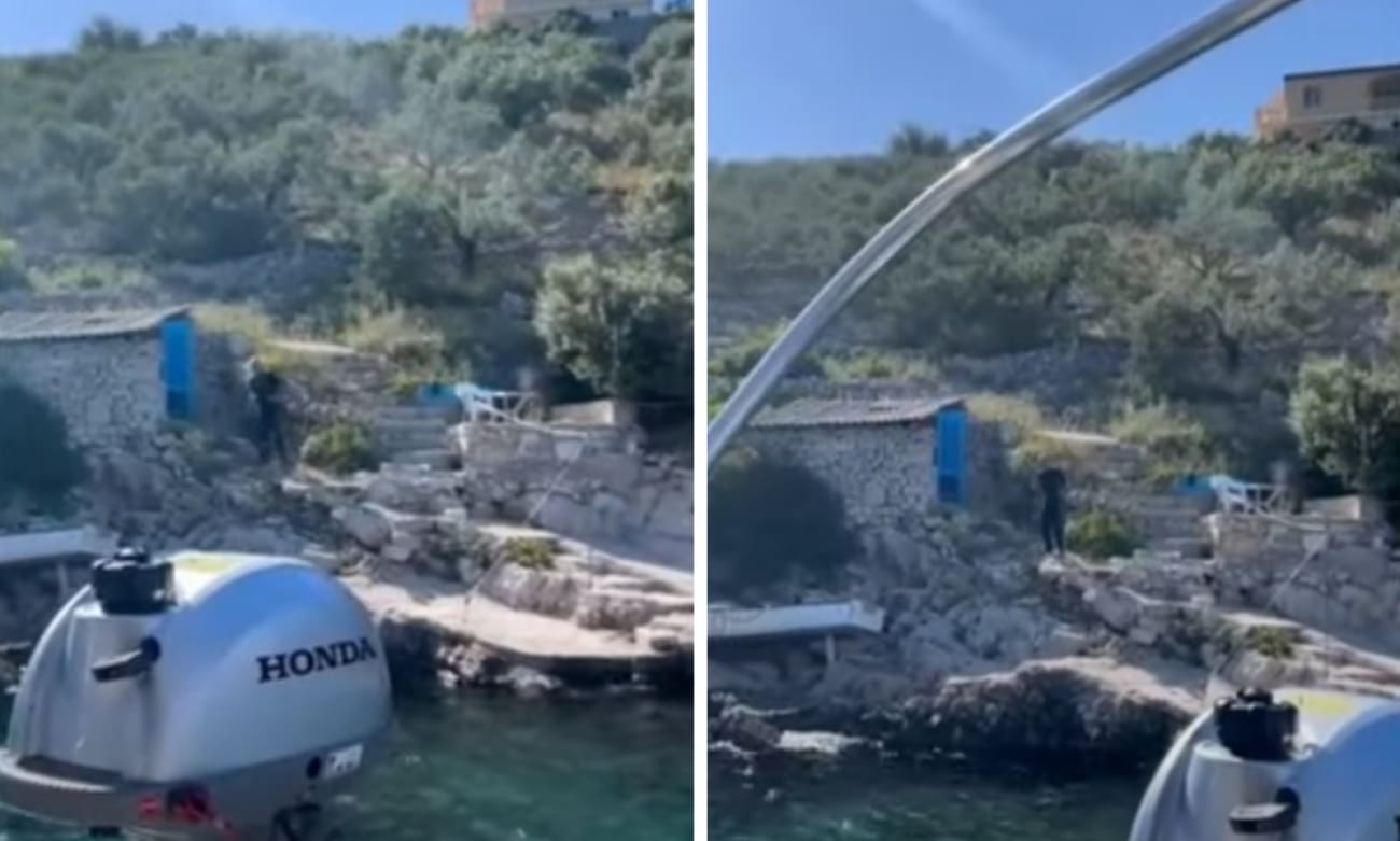 Kamenjem gađao turiste u uvali u Dalmaciji: "Psovao je i prijetio da će nas ubiti"