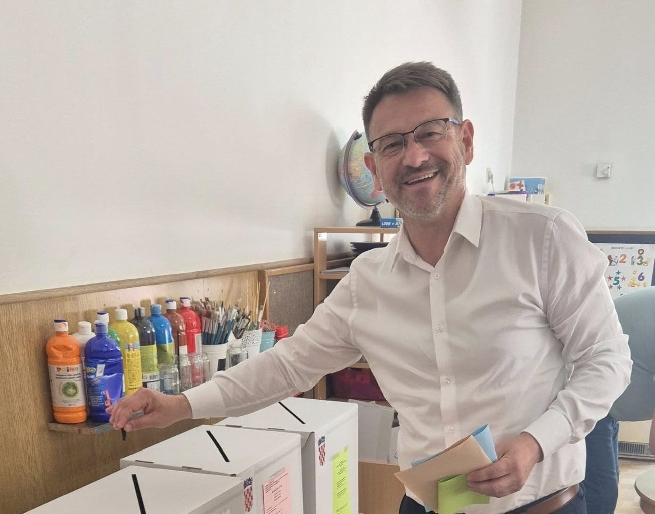 Dalibor Ninčević obavio svoju građansku dužnost: "Pozivam sve da izađu na izbore"