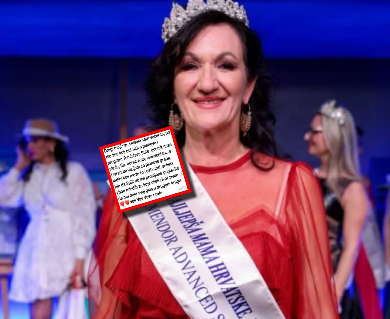 Profesorica u splitskoj gimnaziji u WhatsApp grupi nagovara roditelje da glasaju za Šutu