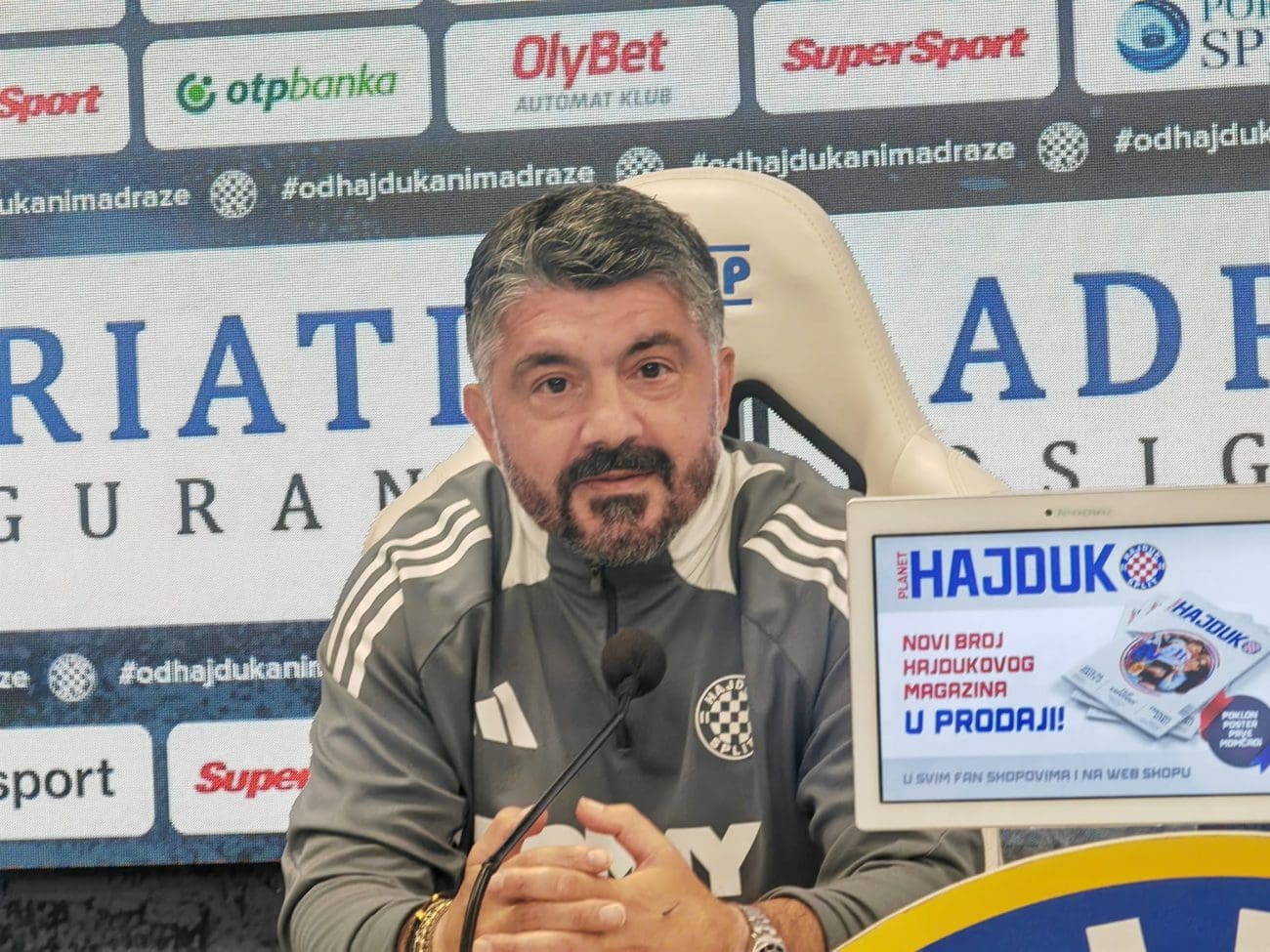 POSLJEDNJA PRESSICA Gattuso uoči Šibenika: "Stvarno bih volio da budemo prvaci"