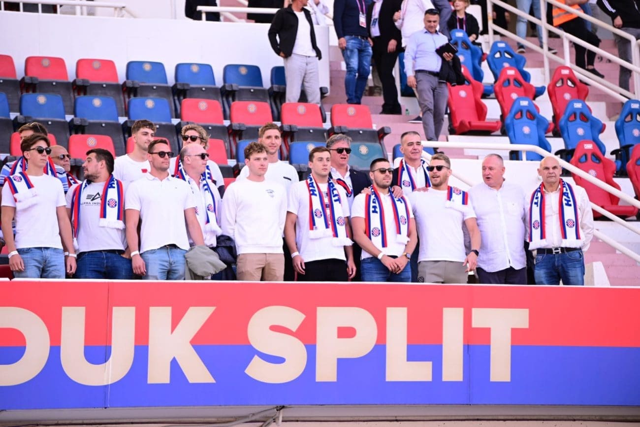 Poljud pozdravio Jadranaše: "Nek zazvone zvona svetog Duje"