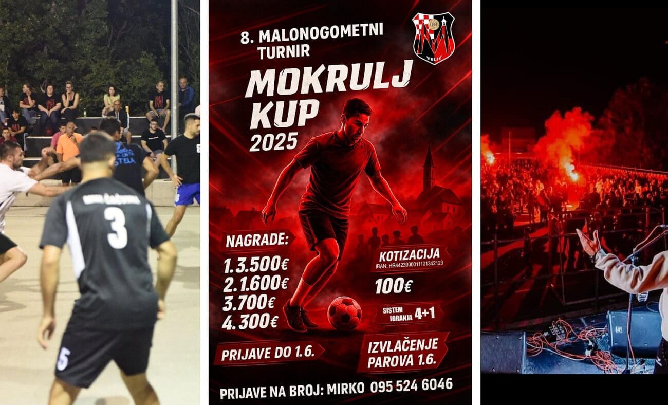 Počele prijave za ‘Mokrulj kup 2025.’: Bogate nagrade za najbolje ekipe, prijave otvorene do 1. lipnja