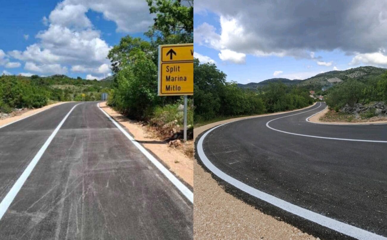 Znate li gdje se nalazi cesta koja je upravo temeljito obnovljena? Pogledajte fotografije...