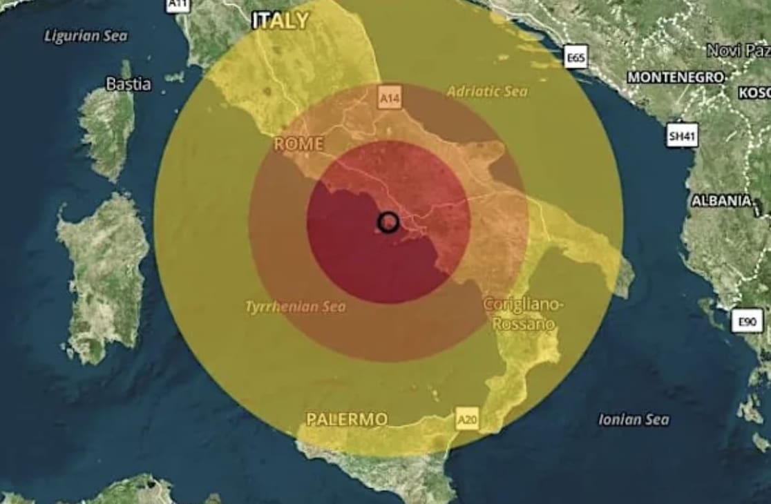 Umjereno jak potres zabilježen u susjedstvu: "Snažni i kratko podrhtavanje"