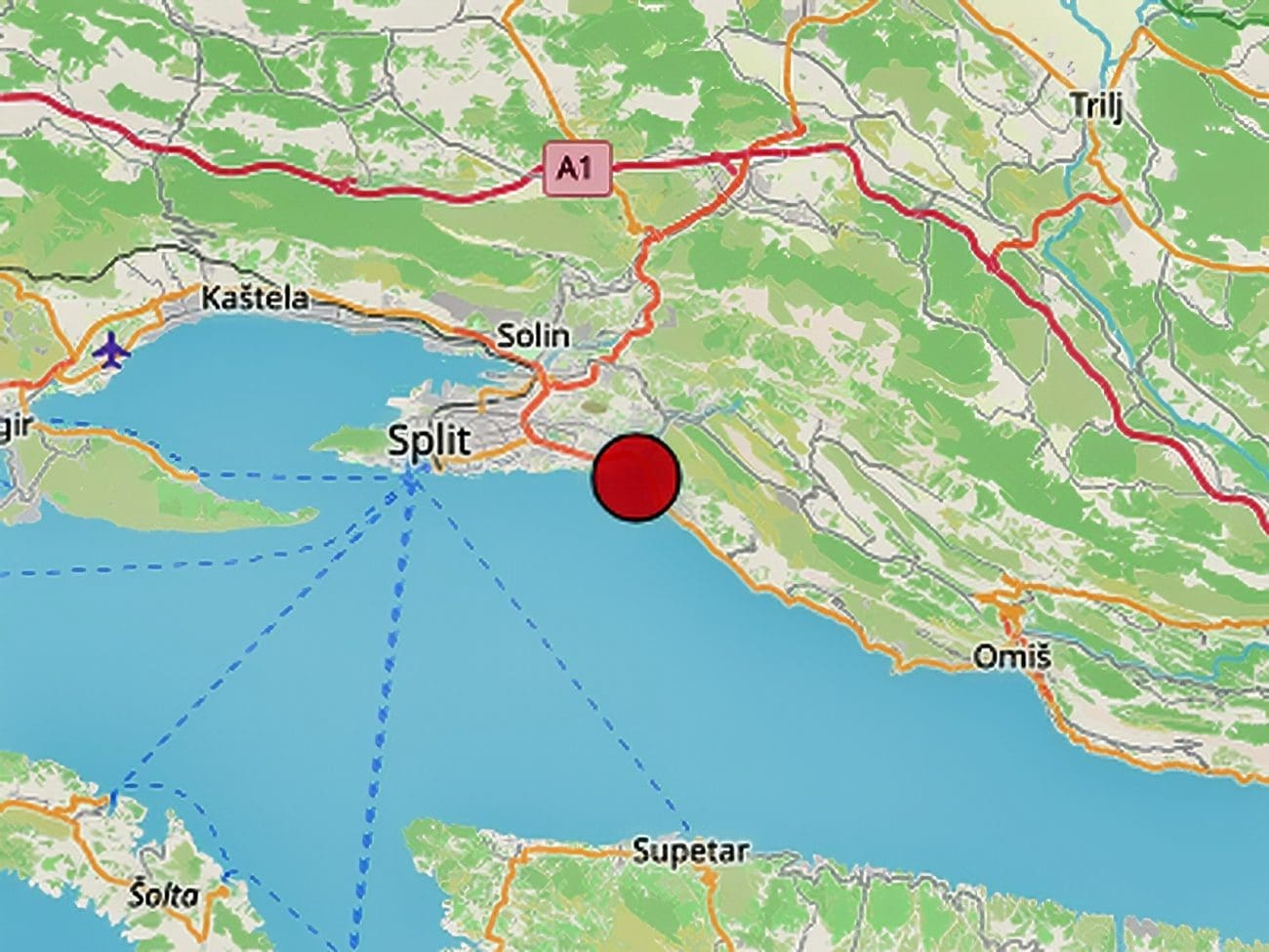 Ovo su detalji potresa iz Splita