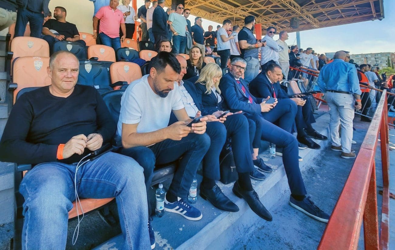 Cijeli gradski vrh na Šubićevcu: Puljak, Ivošević i Kuzmanić bodre Hajduka