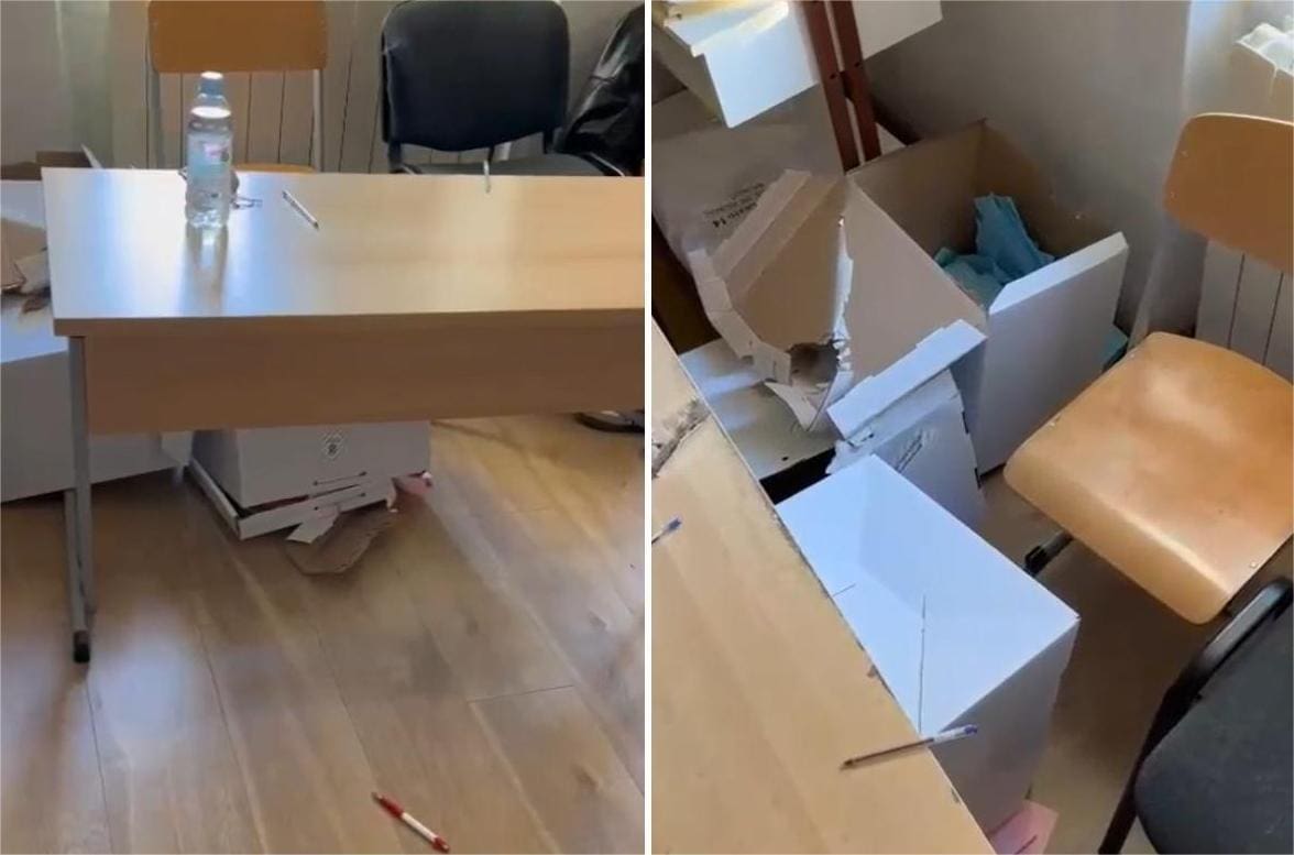 Policija se oglasila o neredu na sinjskom području: Nogom razbio vrata, derao se i razbijao glasačke kutije