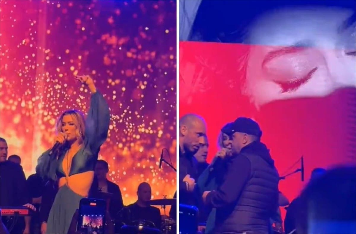 NEUGODNA SCENA NA KONCERTU Netko iz publike gađao Teu Tairović jajetom!