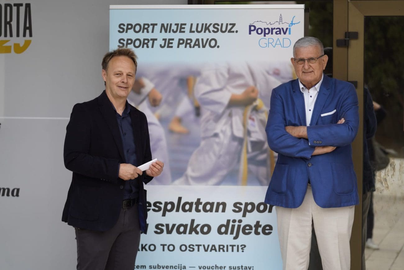 Ante Zoričić: "Sport mora biti besplatan za svako dijete u Splitu"