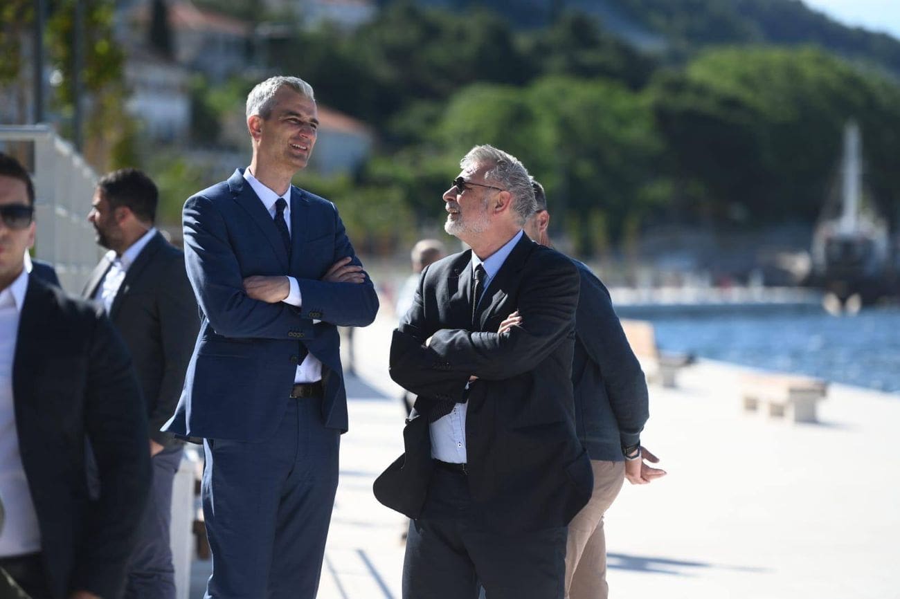 Zvonko Močić o svečanom otvorenju nove gradske luke u Omišu