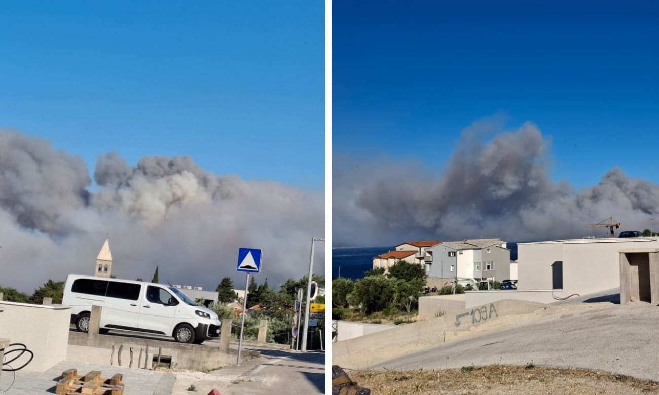 Mještani Piska: "Piroman na motoru podmeće požare"