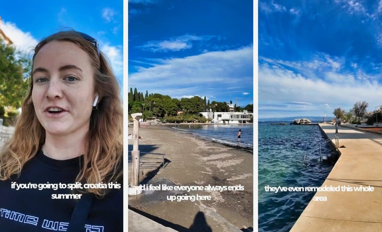 VIDEO Amerikanka tvrdi da su Bačvice najružnija plaža u Hrvatskoj i šire. Javio se Gradski kotar: "Nakon pobjede HDZ-a, vrijeme je da djelujemo"