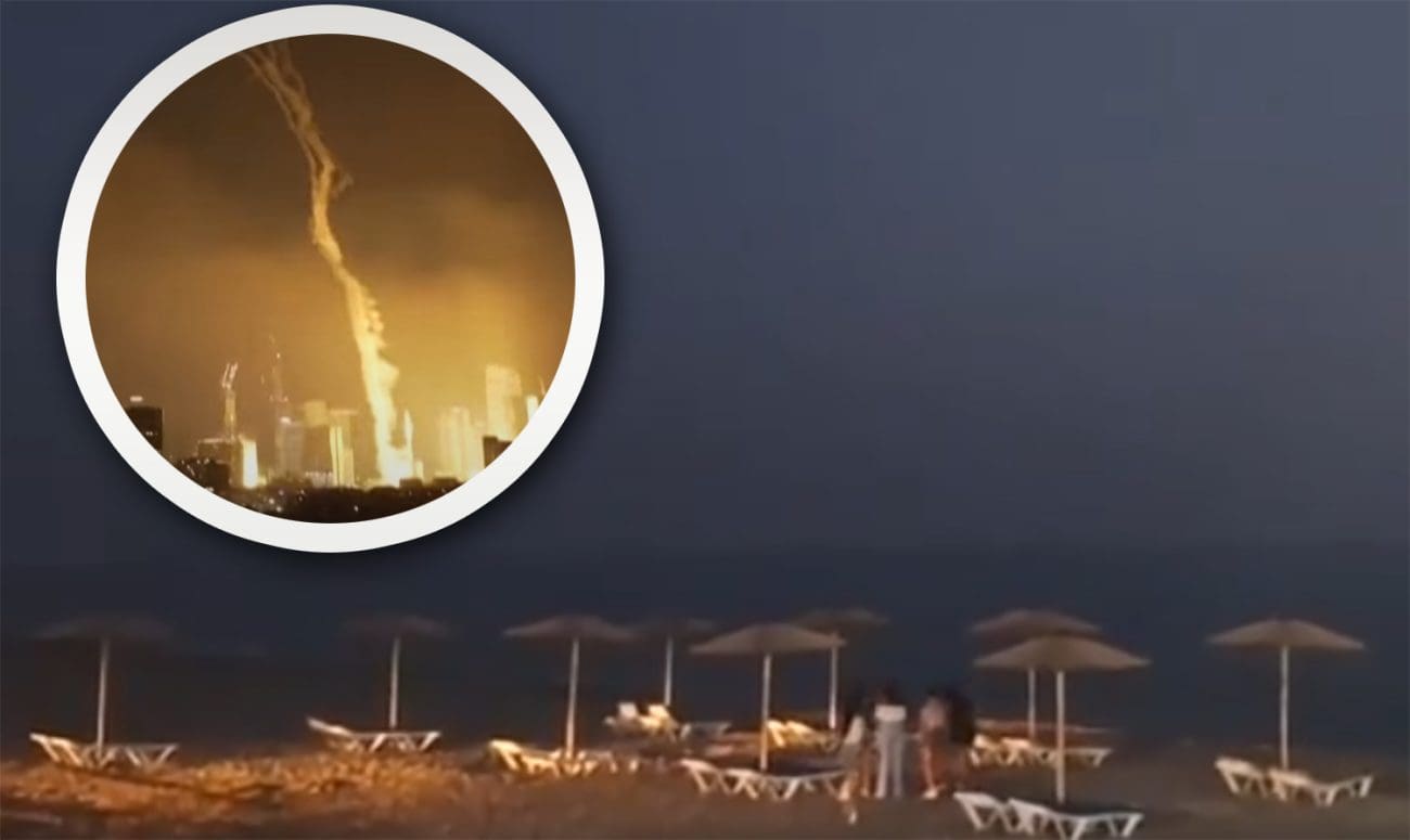 VIDEO Iranski napad na Izrael može se vidjeti čak s Cipra