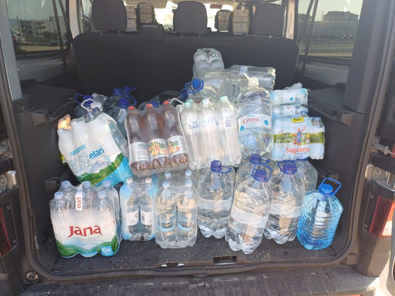 Nešto više Splićana se odazvalo za donaciju vode. Sve prikupljeno ide put Omiša