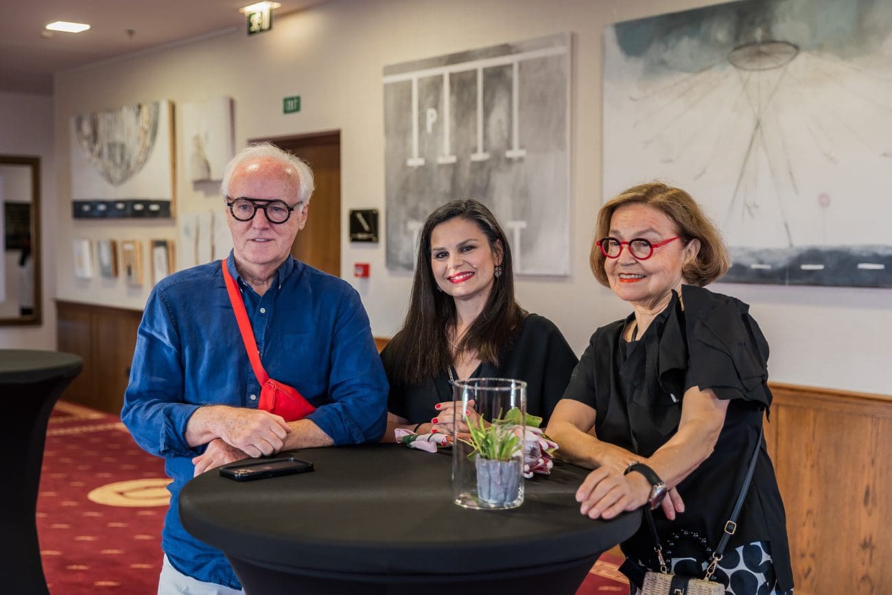 dr Ivan Budo Raičković sa suprugom i Tisja Kljaković Braić