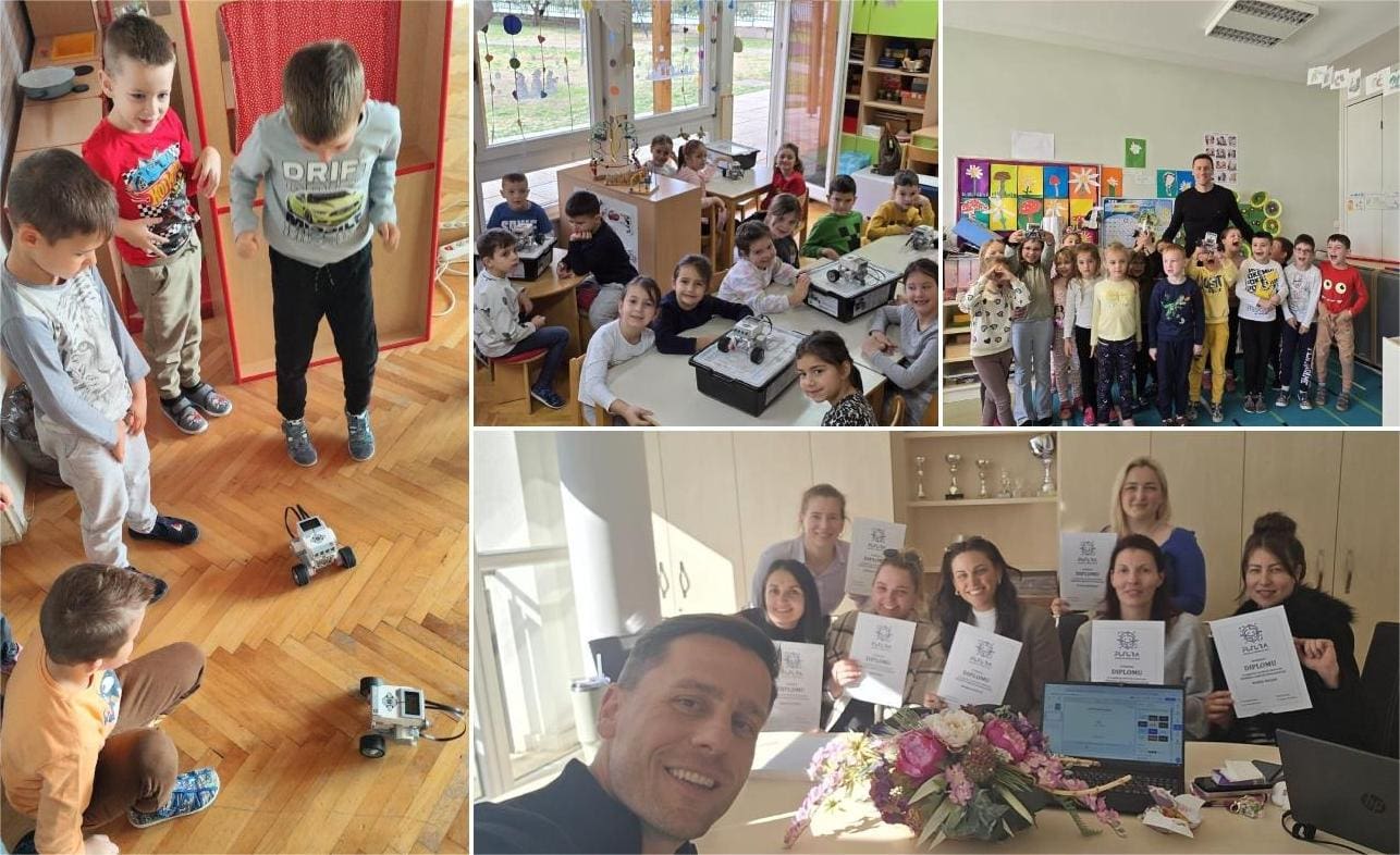 Mali robotičari Kaštela: Više od 350 predškolaca uključeno u inovativni projekt robotike