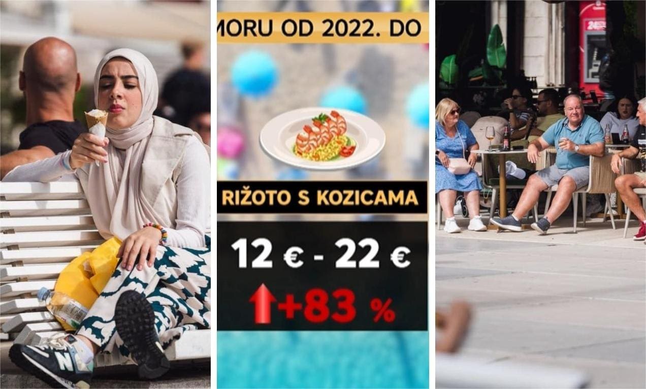 Turisti u šoku zbog cijena u Splitu: "Platili smo 5 eura za bocu vode, apartman 400 eura. Sve je jako skupo"