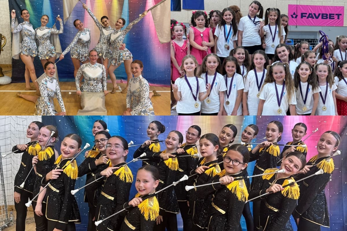 Splitske mažoretkinje i Twirling klub Spalato uspješne na 15. Regionalnom prvenstvu Dalmacije