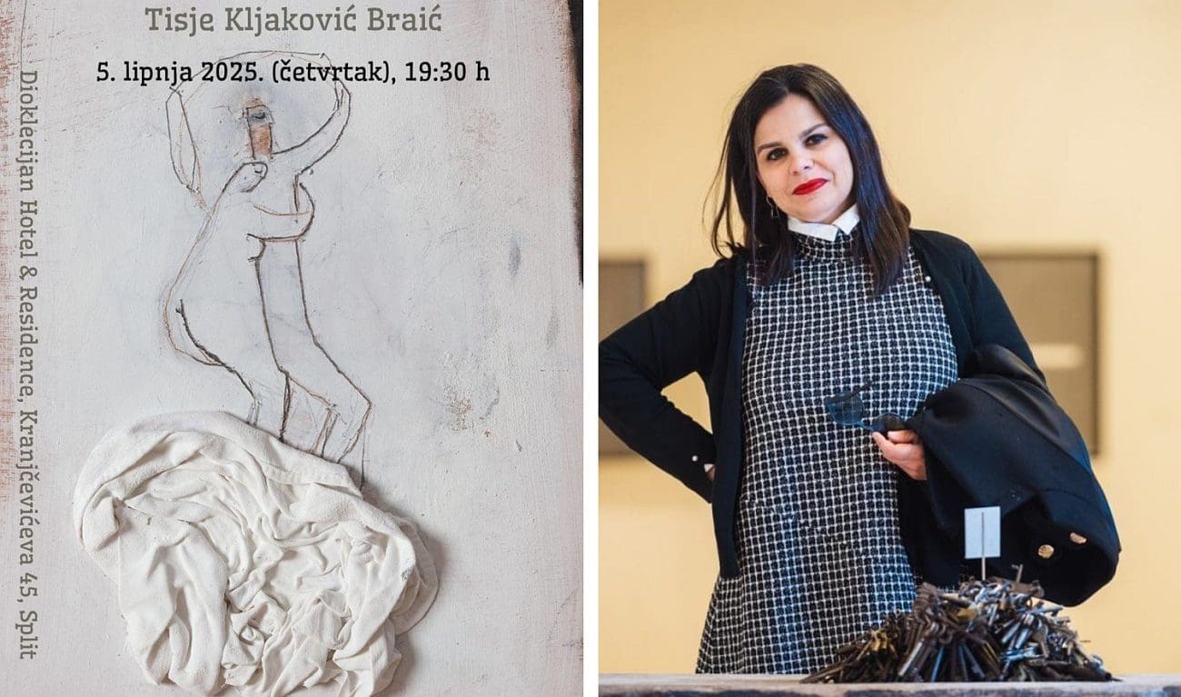 Večeras otvorenje izložbe Tisje Kljaković Braić u Splitu