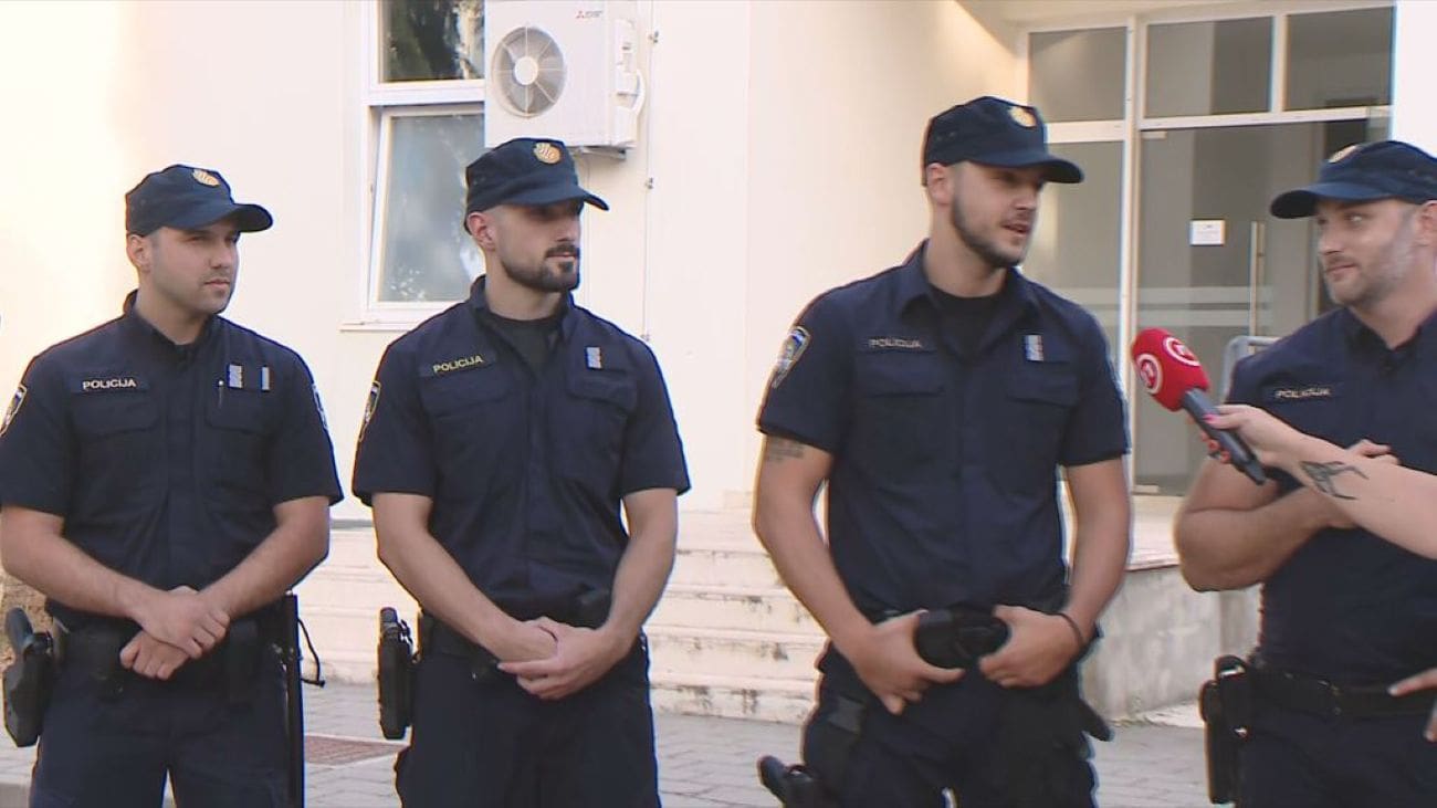 Dalmatinski policajci spasili su obitelj iz goruće kuće: "Pola minute je bilo ključno, nismo htjeli riskirati"