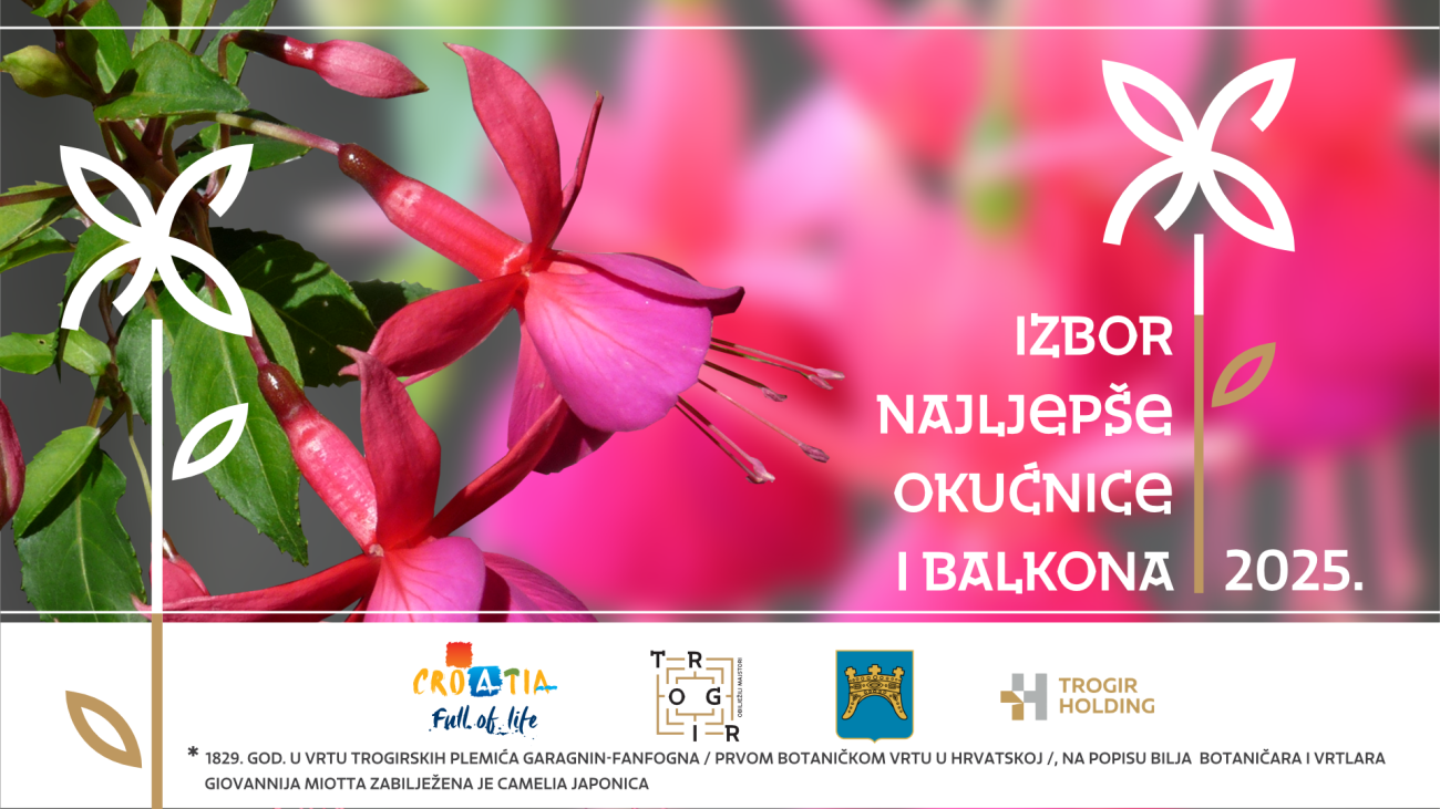 Trogir nagrađuje najljepše okućnice i balkone: Treća godina natječaja donosi priznanje za trud i ljubav prema zelenilu