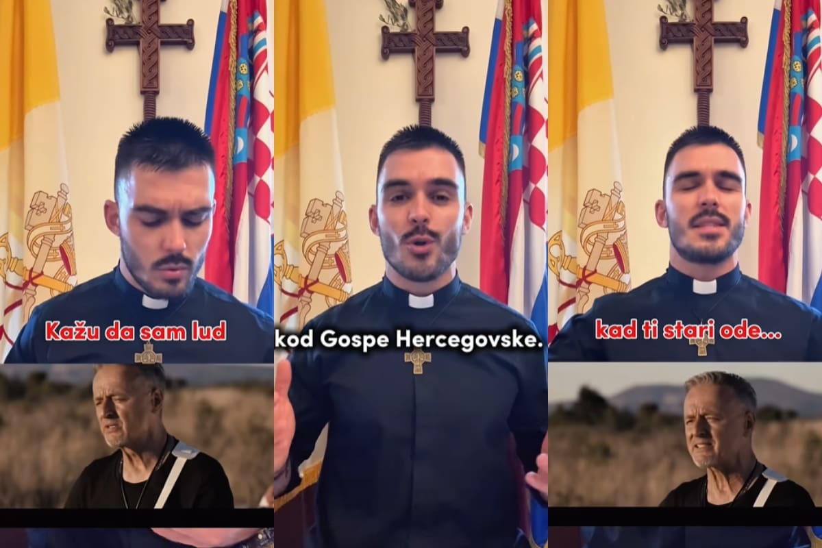 Popularni svećenik iz Kaštela analizirao Thompsonovu pjesmu: "Ali narod se nije dao! Što su nas više tukli, vjera nam je bila jača!"