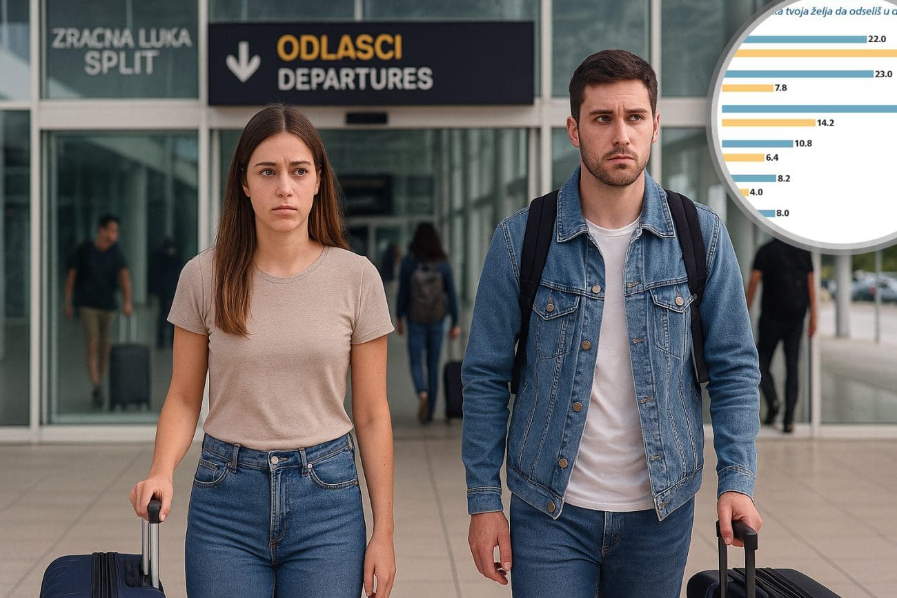 ŠTO SE DOGAĐA? Mladi masovno okreću leđa Hrvatskoj: U samo šest godina trostruko više njih želi otići