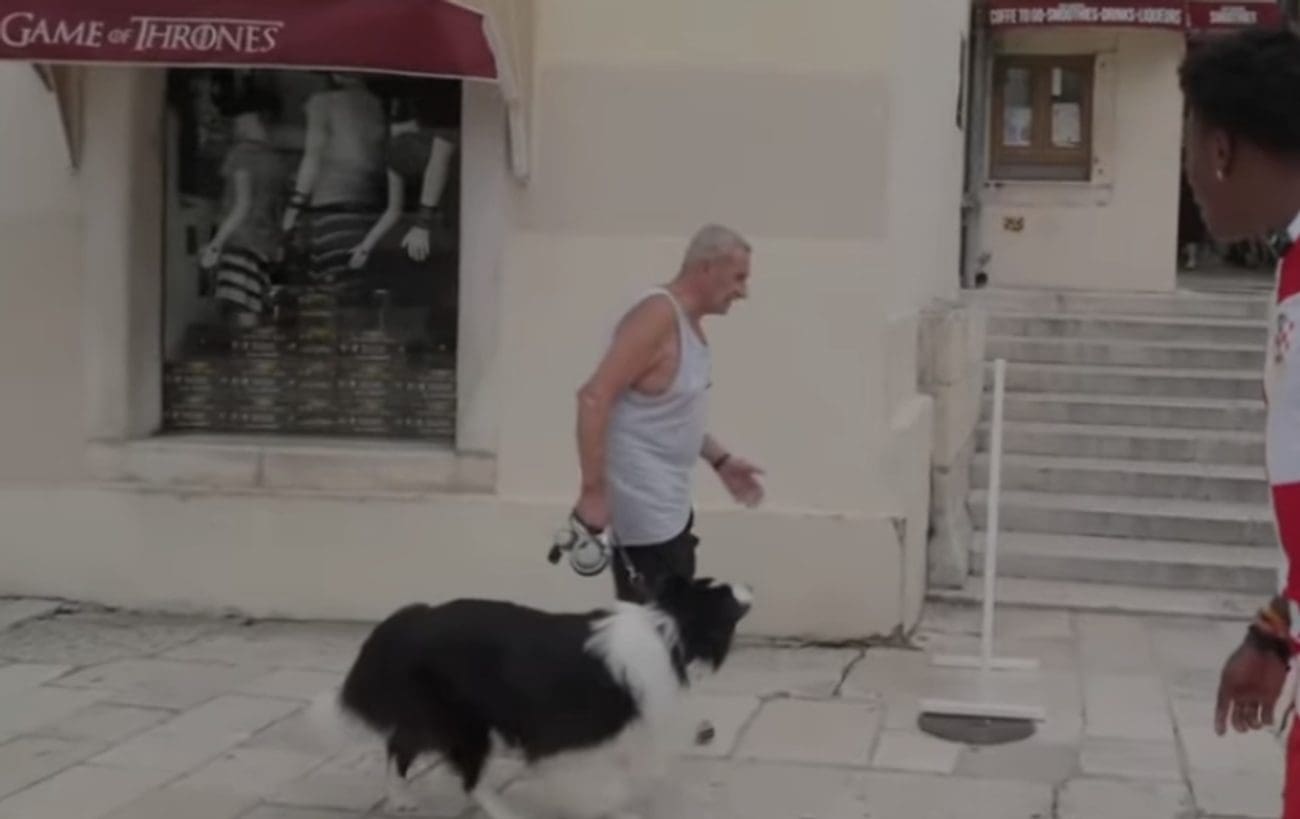 HIT VIDEO IZ CENTRA SPLITA "Kako ti se zove pas?". Splićanin: "Ajde odj***"