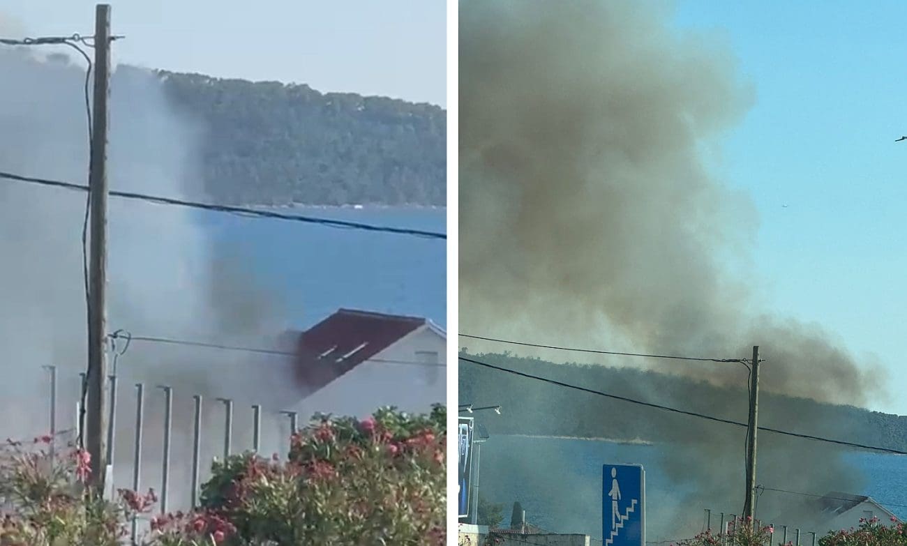 VIDEO Nevjerojatno, novi požar u Kaštel Sućurcu, u blizini nogometnog igrališta