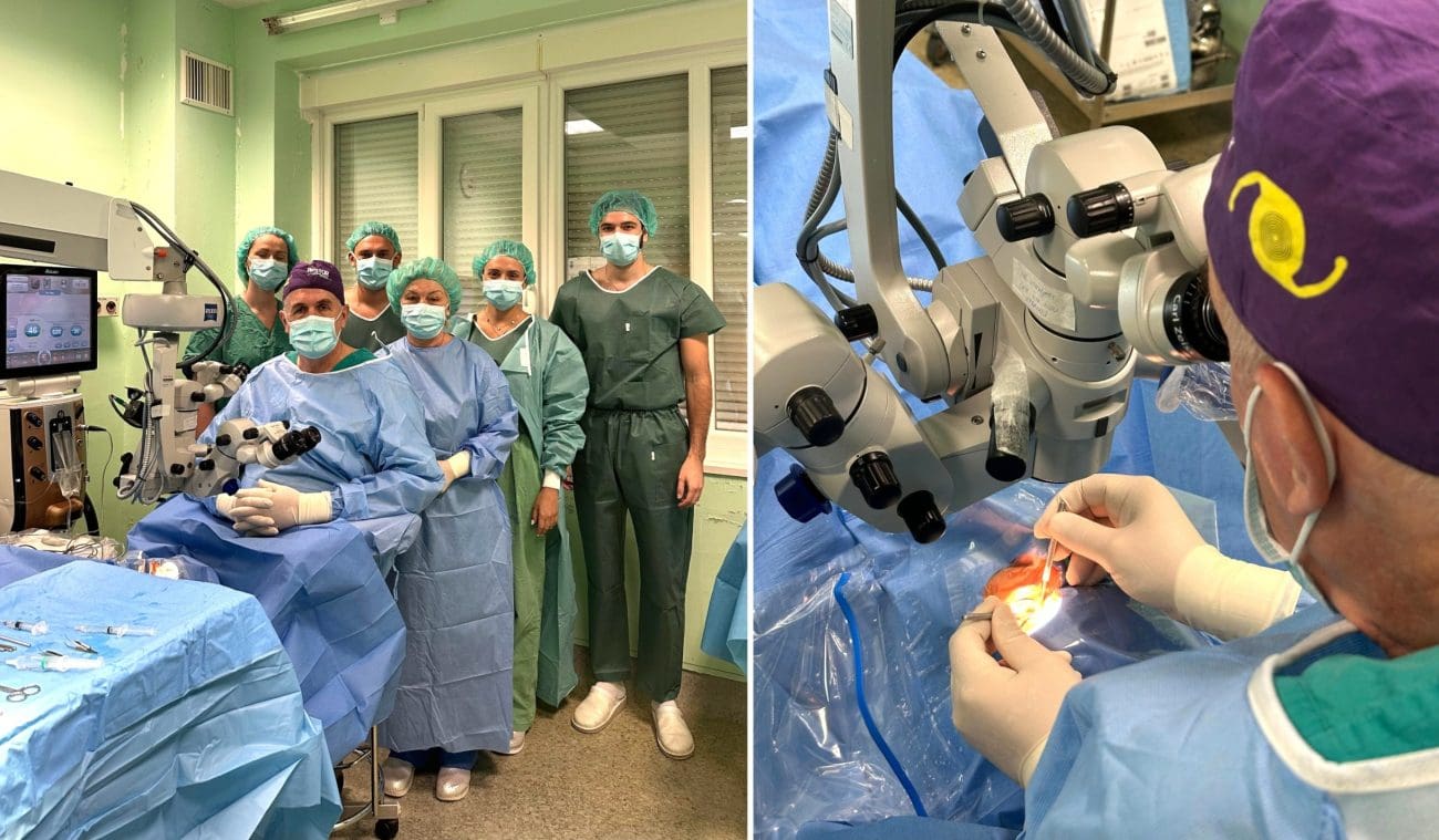 POVIJESNI ZAHVAT U SPLITU Pacijent dobio leću razvijenu uz pomoć umjetne inteligencije