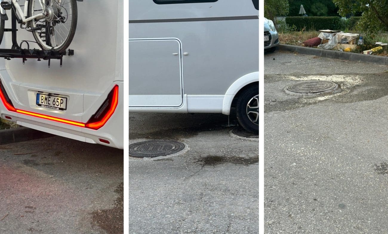 Kamper na Žnjanu izazvao revolt Splićana: Danima je parkiran, a sada je ispustio fekalije