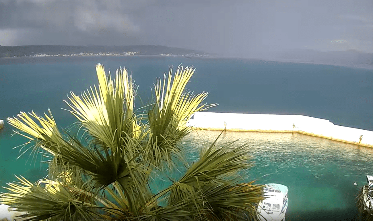 VIDEO Ovako je oluja stigla u Split – snimka to zorno prikazuje