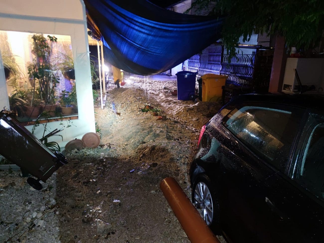 Snažno nevrijeme pogodilo je Ploče, pogledajte posljedice