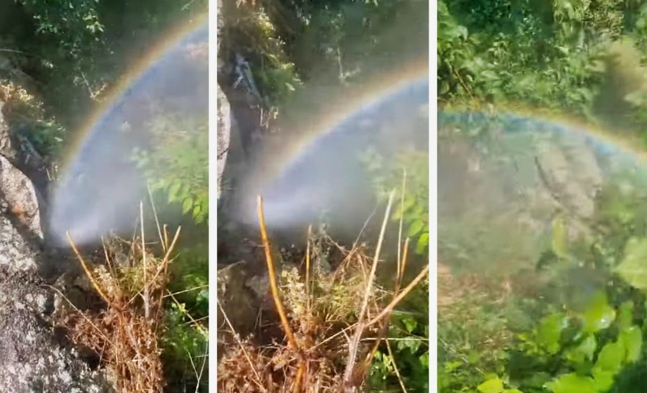 VIDEO Istok Splita dobio novu atrakciju: Usred ljeta i suše proradio obilati slap. Nitko "ne mrda" prstom danima