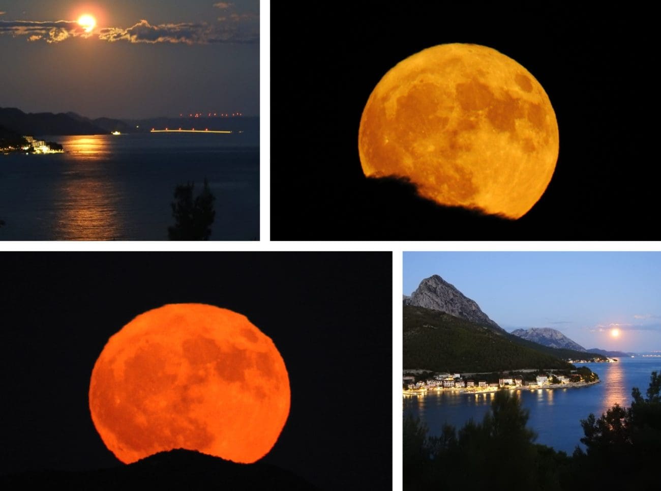 Je li vam noćašnji pun Mjesec omeo san? Ako je, oprostit ćete mu zbog ove predivne foto galerije iz Dalmacije