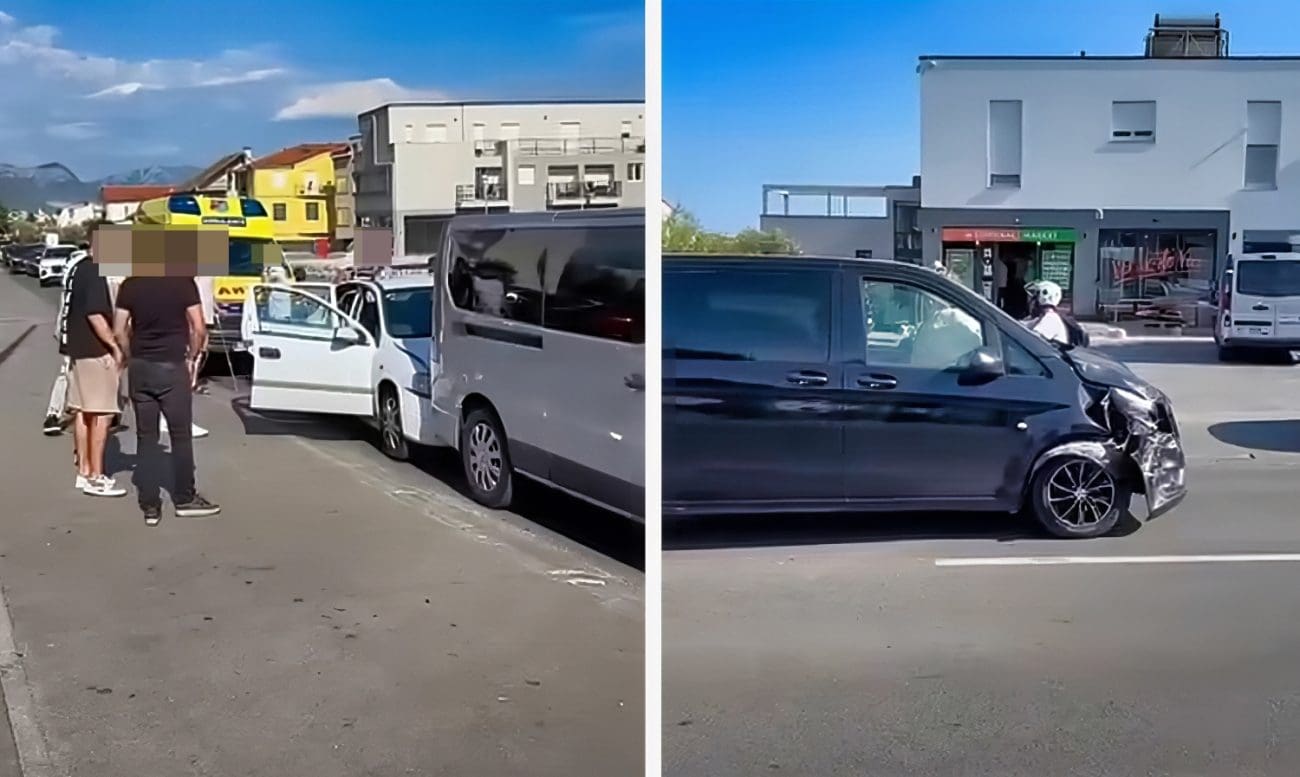 Lančani sudar u Kaštelima: Čak četiri osobe završile u bolnici