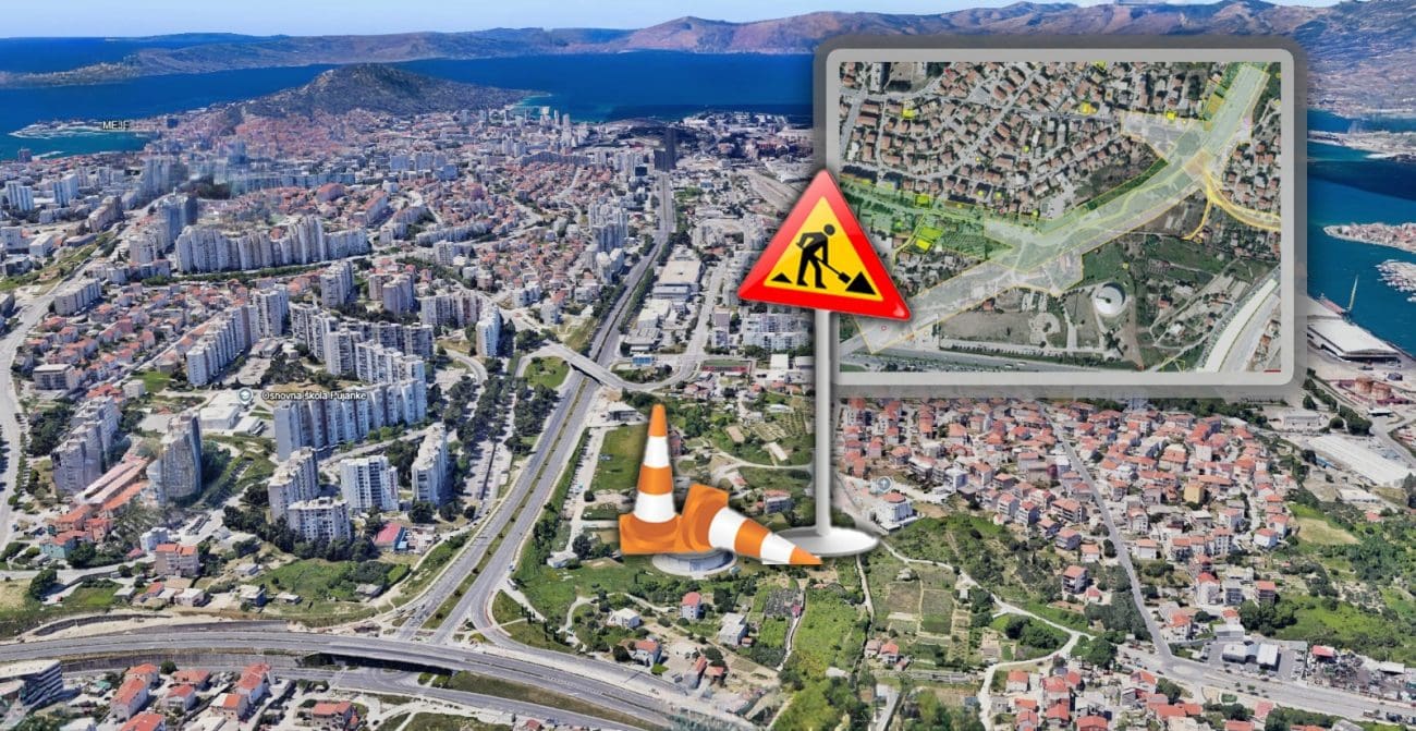 Je li to moguće? Traži se izmjena lokacijske dozvole za jednu vrlo važnu splitsku prometnicu, radovi već u proljeće?