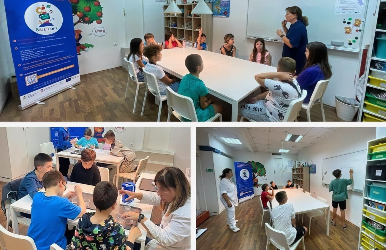 Poziv na besplatnu STEM radionicu: Kako nastaju morske struje i što nam donose klimatske promjene u Jadranskom moru?