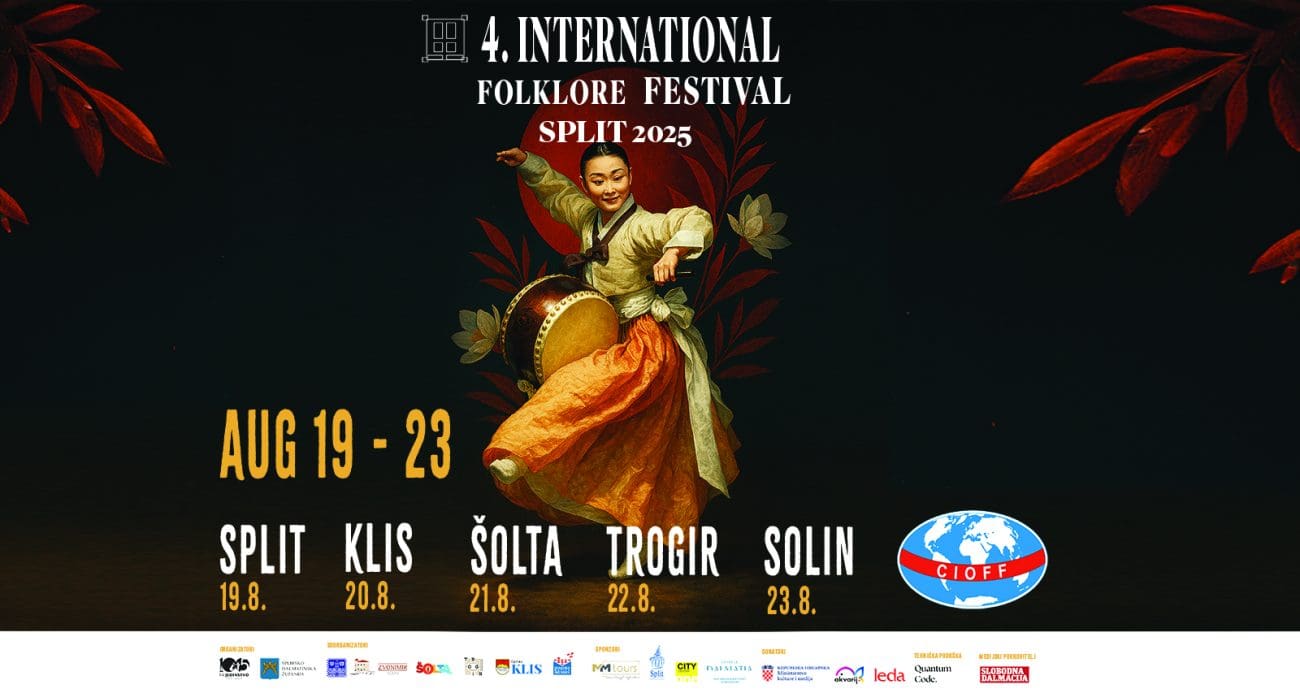 Trogir postaje svjetska plesna pozornica: Međunarodni festival folklora donosi spektakl na glavni trg