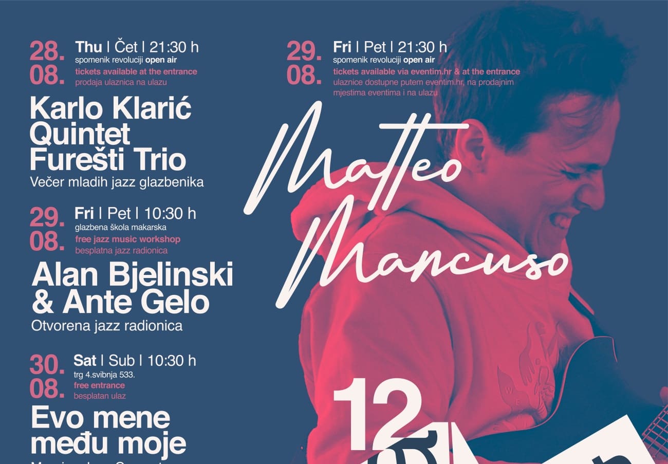 Makarska Jazz Festival: 4 dana vrhunske glazbe na najljepšim gradskim lokacijama