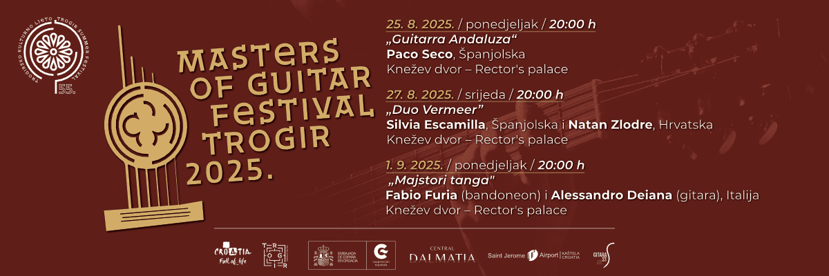 „MAJSTORI GITARE“ Vrhunski glazbeni festival u Kneževom dvoru