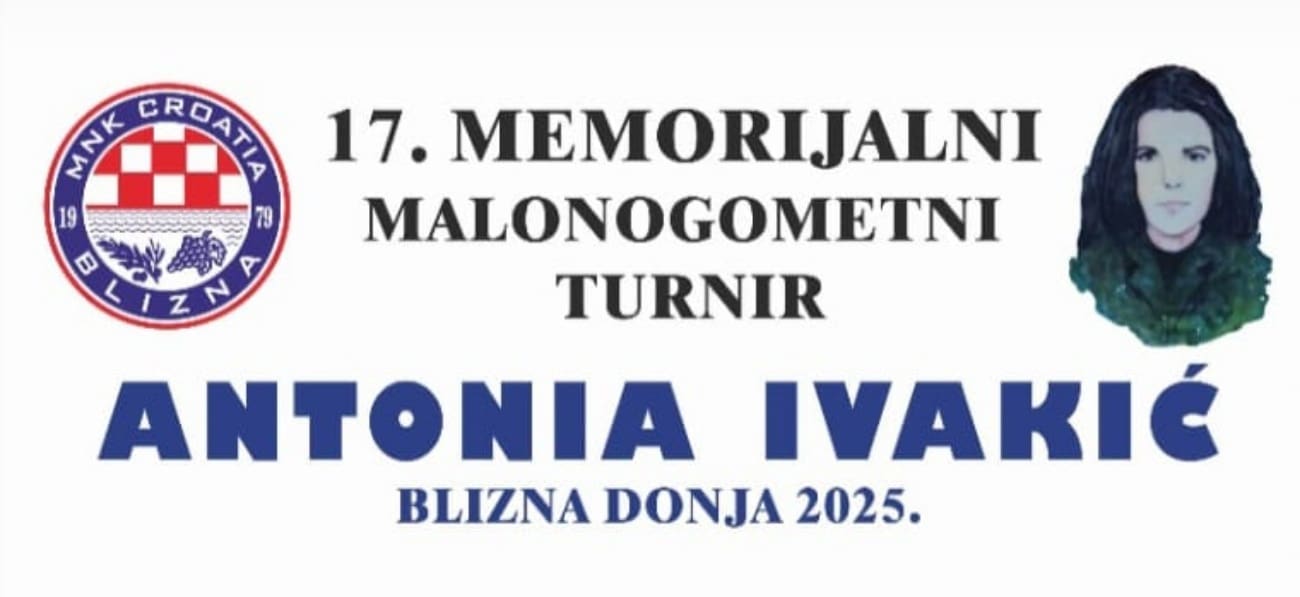 Blizna Donja domaćin 17. Memorijalnog turnira “Antonia Ivakić”