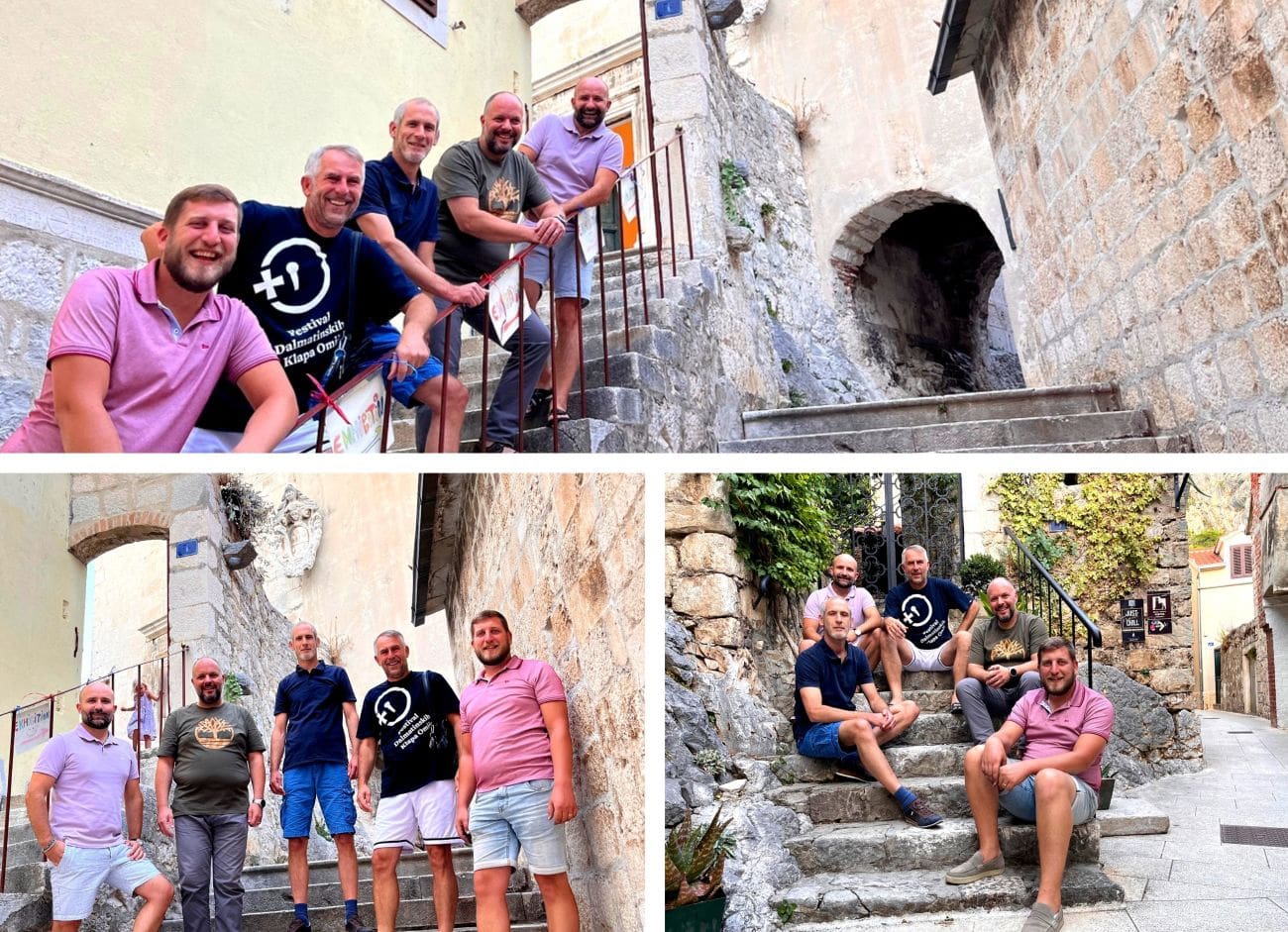 VELIKI POVRATAK NAJSTARIJE OMIŠKE KLAPE Evo tko je uspješna petorka koja je oživjela tradicijsko ime: „Želja nam je klapsku pismu vratiti u kale“