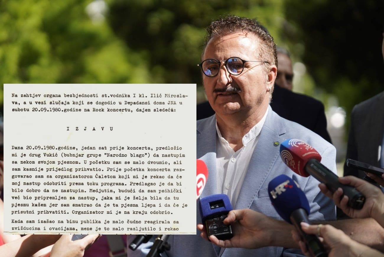 Marinko Biškić prisjetio se koncerta iz 1980.: “Tako je izgledao represivni aparat bivše države”