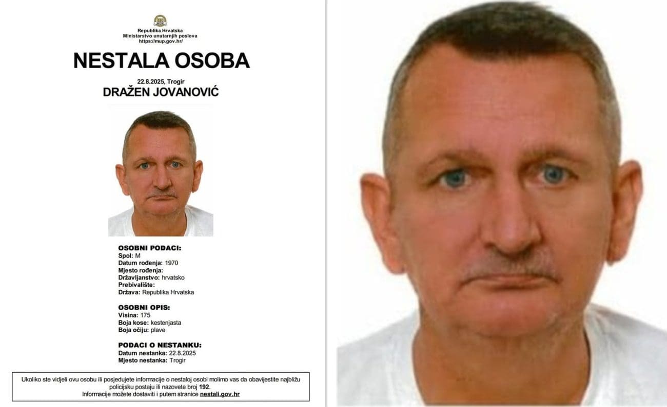 Nestao je ovaj muškarac! Jeste li ga vidjeli?