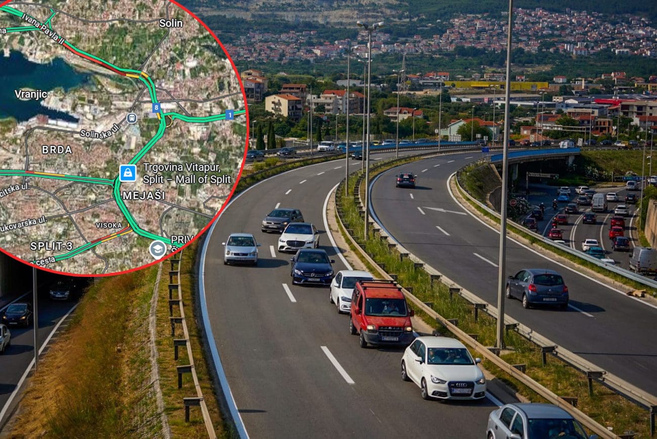 Pogledajte ulice Splita i okolice malo prije 8 sati. Osim ako ste na godišnjem, onda opušteno i 'prst u uvo'