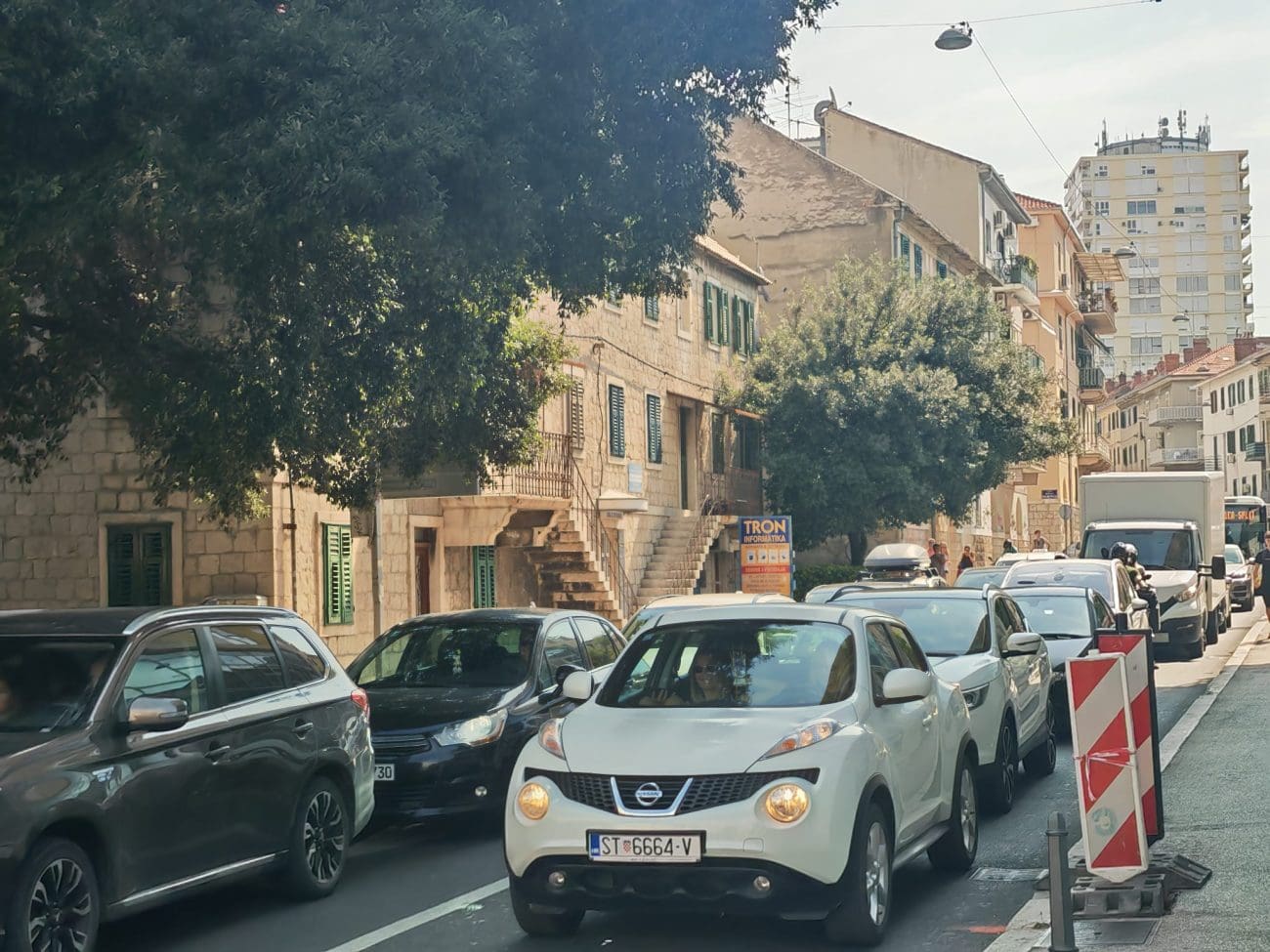 Split u prometnom kolapsu: "Autobus od stare Općine do Pazara vozio je 20 minuta"