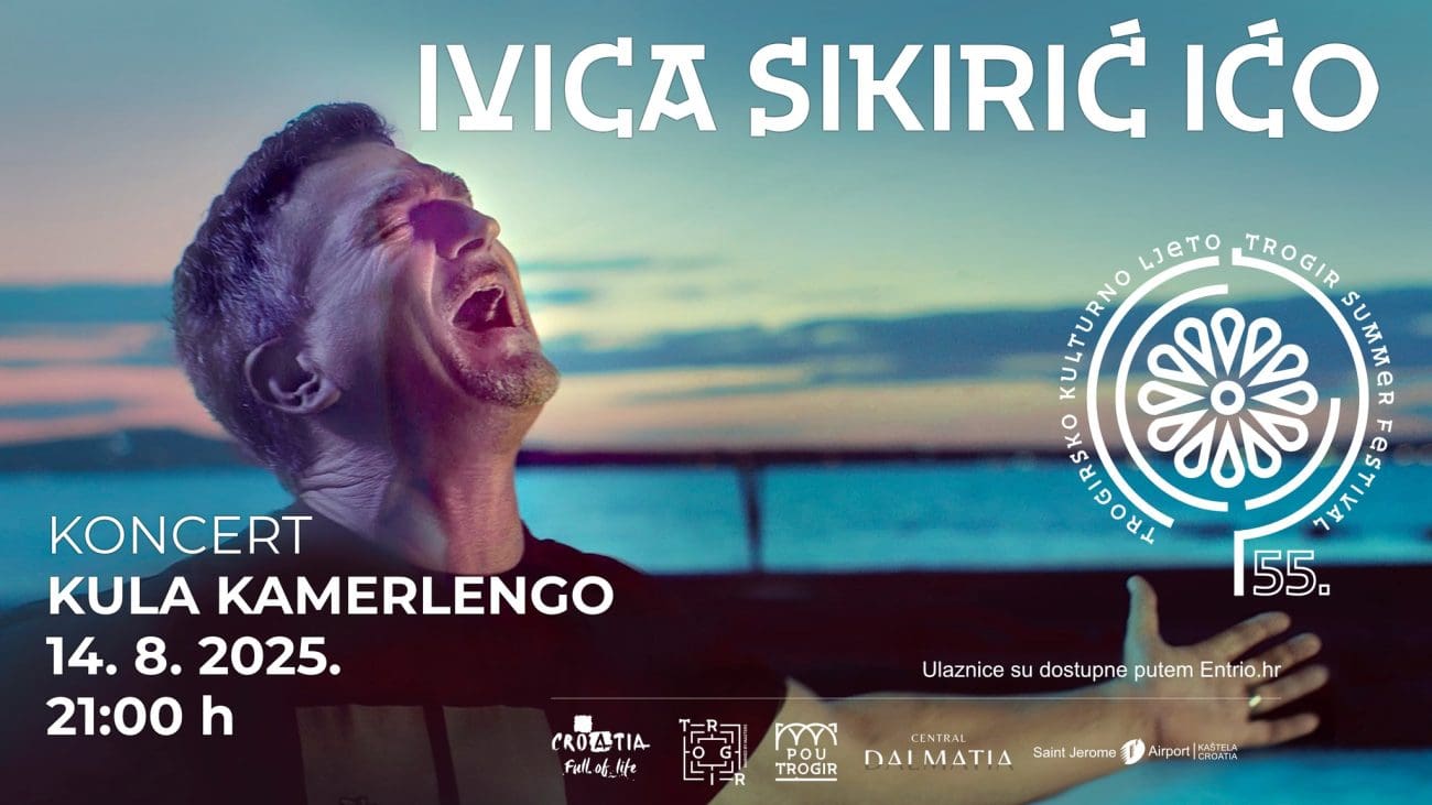 Ivica Sikirić stiže u Trogir: Ne propustite koncert godine!
