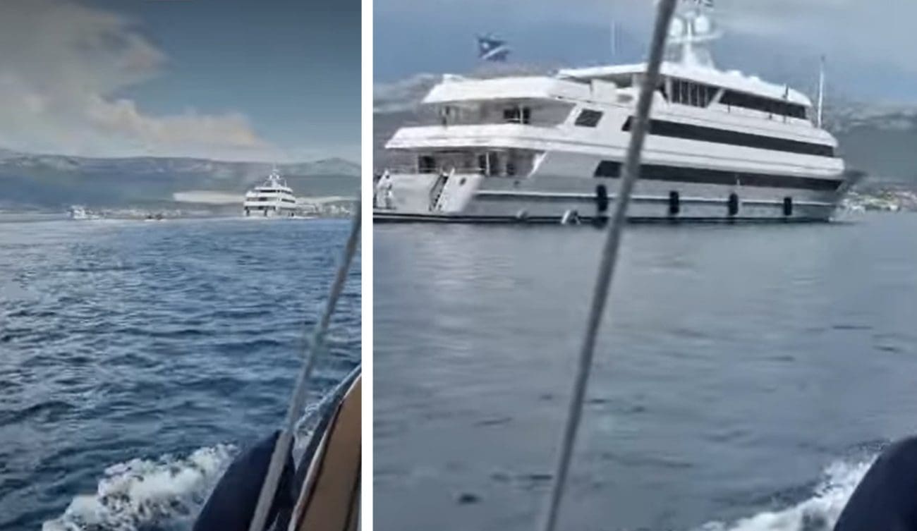 Čovjek koji je pokušao zaustaviti uplovljavanje broda s azbestom sada 'lovi' luksuznu jahtu: "Nešto se kuva..."